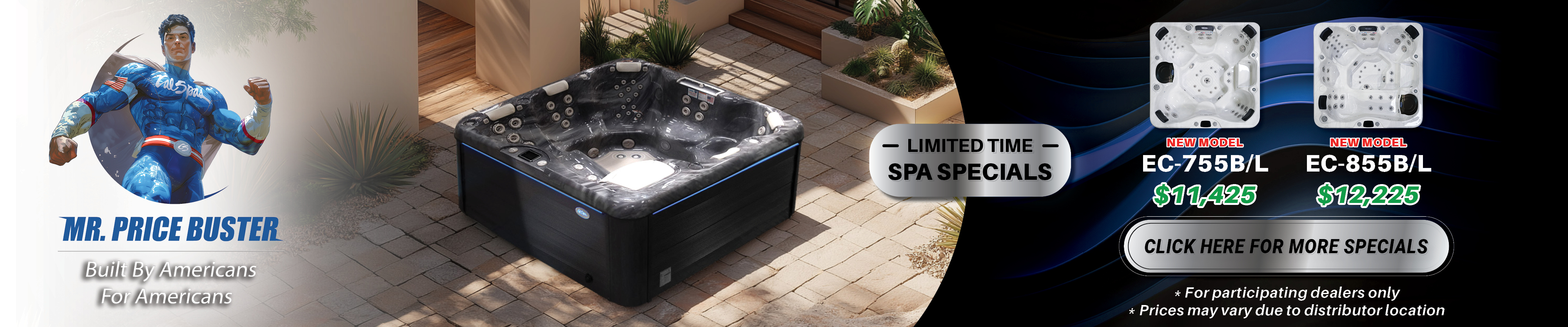 Calspas hot tub being used in a family setting - New Albany